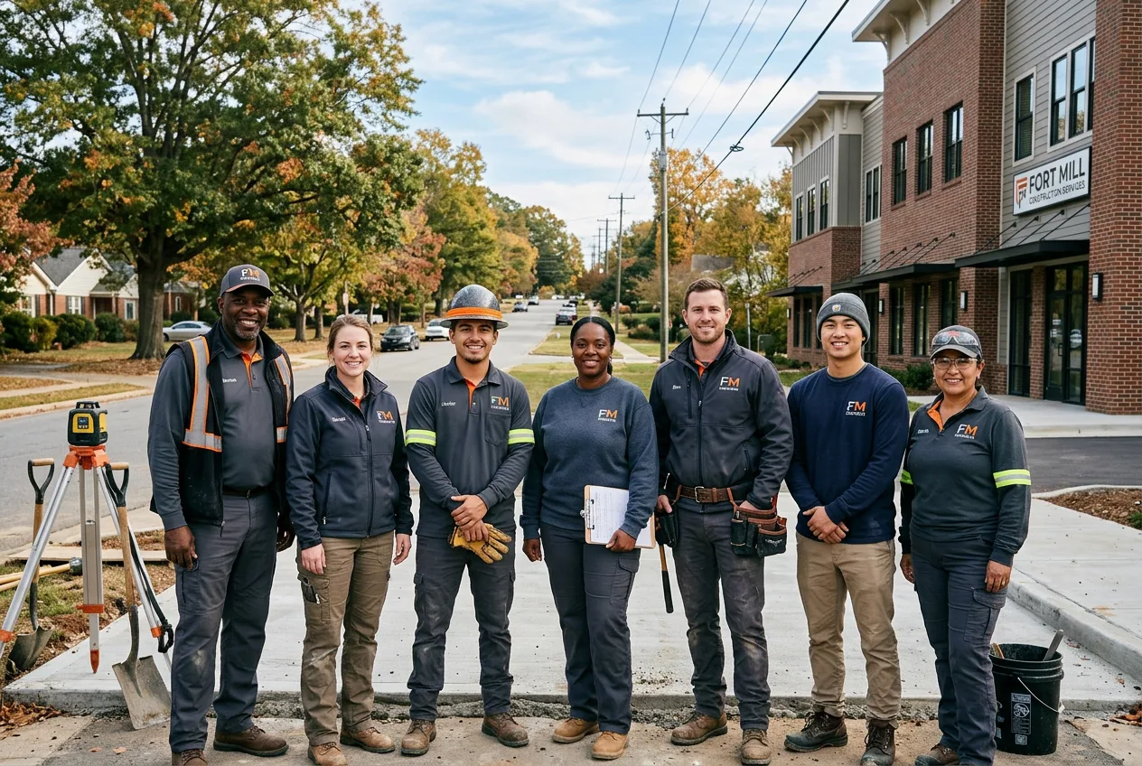 Baxter Village Concrete professional team