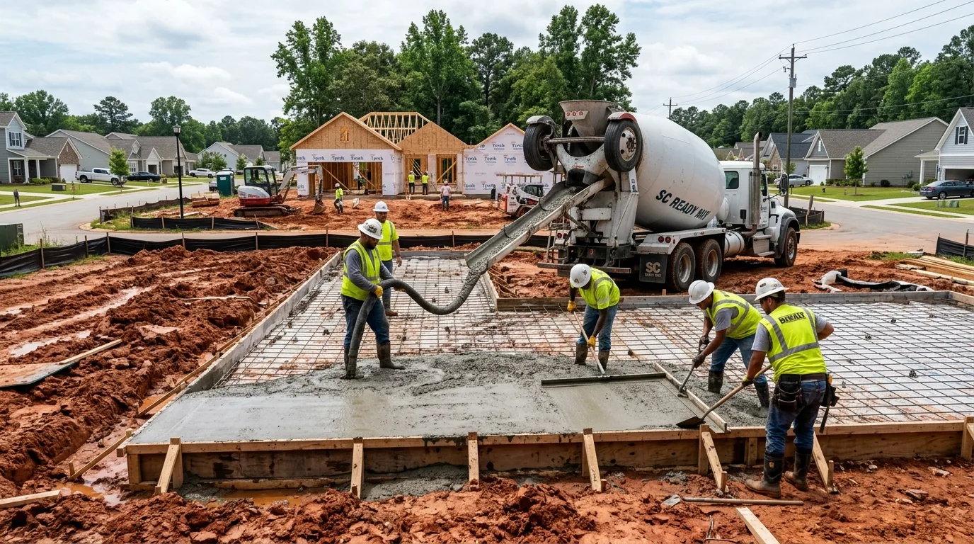 Concrete Foundation Types Best Suited for South Carolina's Climate