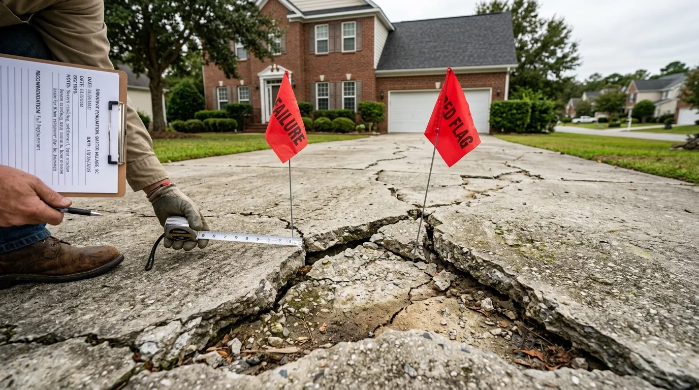 5 Signs Your Baxter Village Driveway Needs Replacement, Not Just Repair